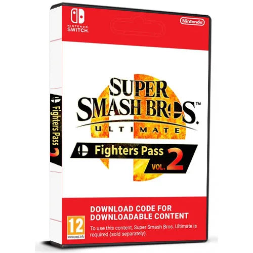 Super Smash Bros. Ultimate Fighters Pass Vol. 2 Cd Key Ninteno Switch Digital Europe