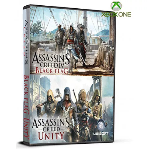 Assassins Creed: Unity & Black Flag Cd Key Xbox One